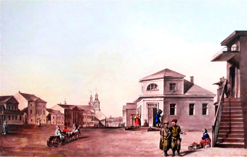 Viciebsk, Vialikaja-Bibkin. Віцебск, Вялікая-Бібкін (J. Pieška, 1800)