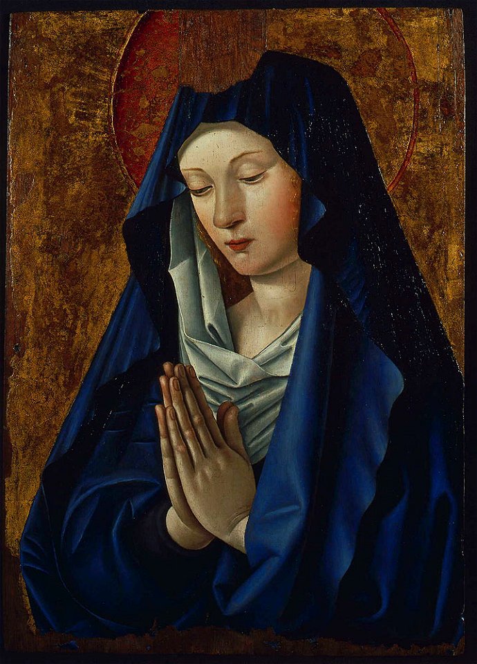 Vierge en oraison de Tours