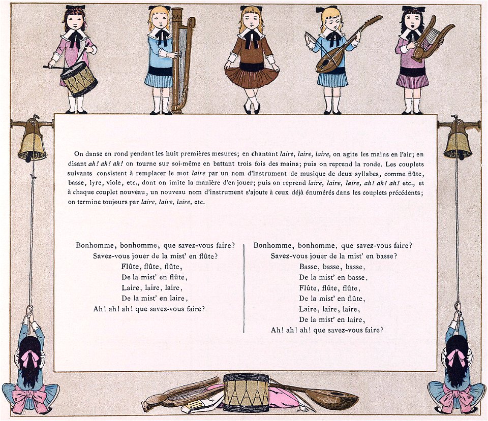 Vielles Chansons et Rondes pour les Petits Enfants 15b