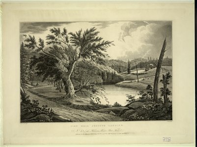 View near Jessups landing - painted by W.G. Wall ; finished by I. Hill. LCCN2011661787