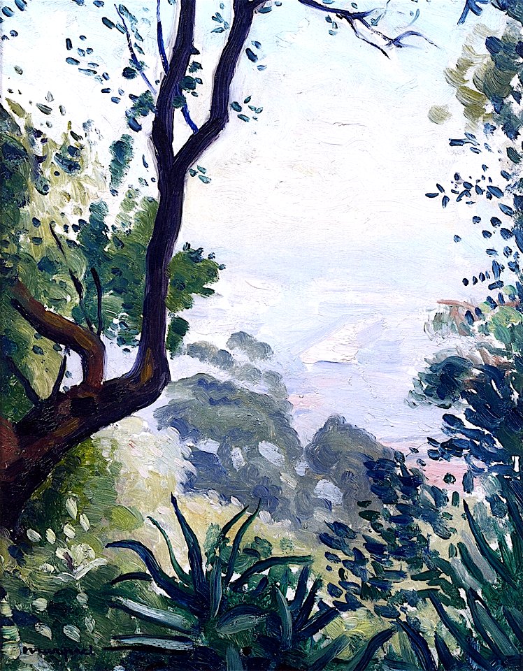 View near Algiers Albert Marquet
