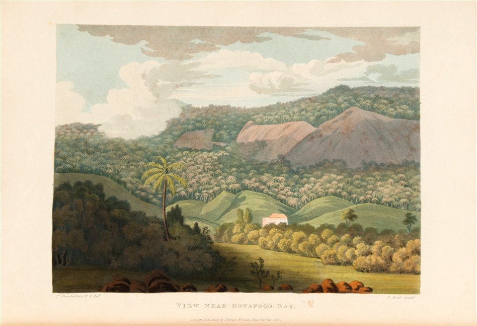 View near Botafogo Bay (1), da Coleção Brasiliana Iconográfica