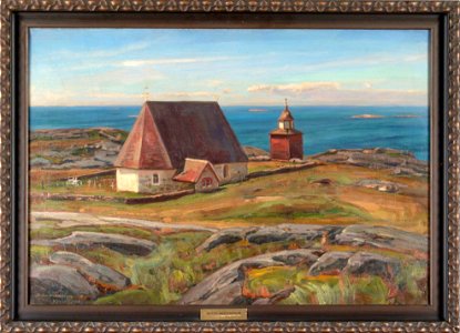Victor Westerholm - Kökarin kirkko - A II 979 - Finnish National Gallery