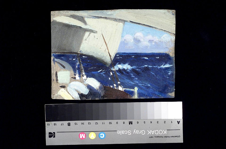 View from a ship at sea RMG BHC3924