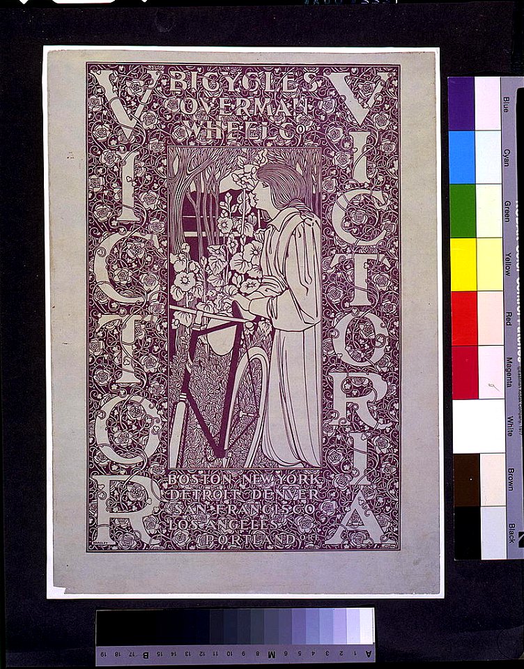 Victor, Victoria bicycles. Overman Wheel Co. - Bradley. LCCN94510064