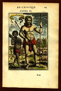 View of a noble of Madagascar, 1683