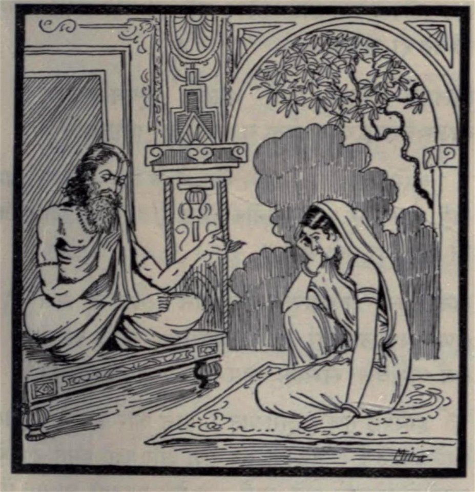 Vidura consoling kunti
