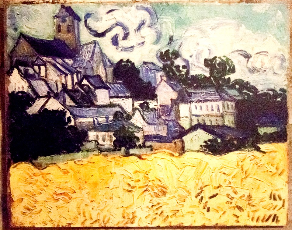 View of Auvers with Church (JH 2122) - My Dream