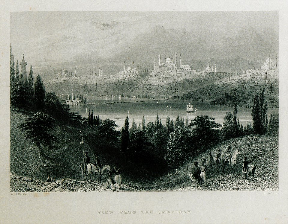 View from the Okmeidan - Pardoe Julia - 1838