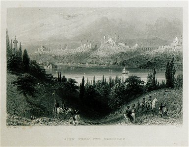View from the Okmeidan - Pardoe Julia - 1838