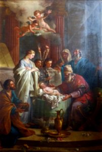 Musée Calvet Vien Joseph-Marie Présentation Jésus au temple 1756