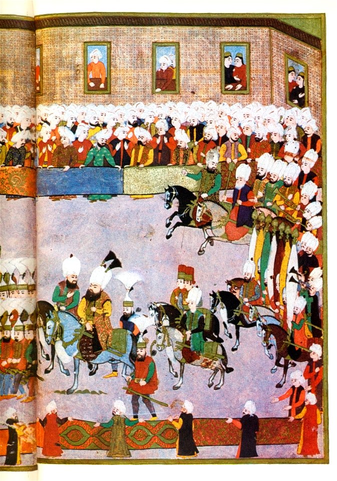 Victory parade of Mehmed III after the conquest of Eger B