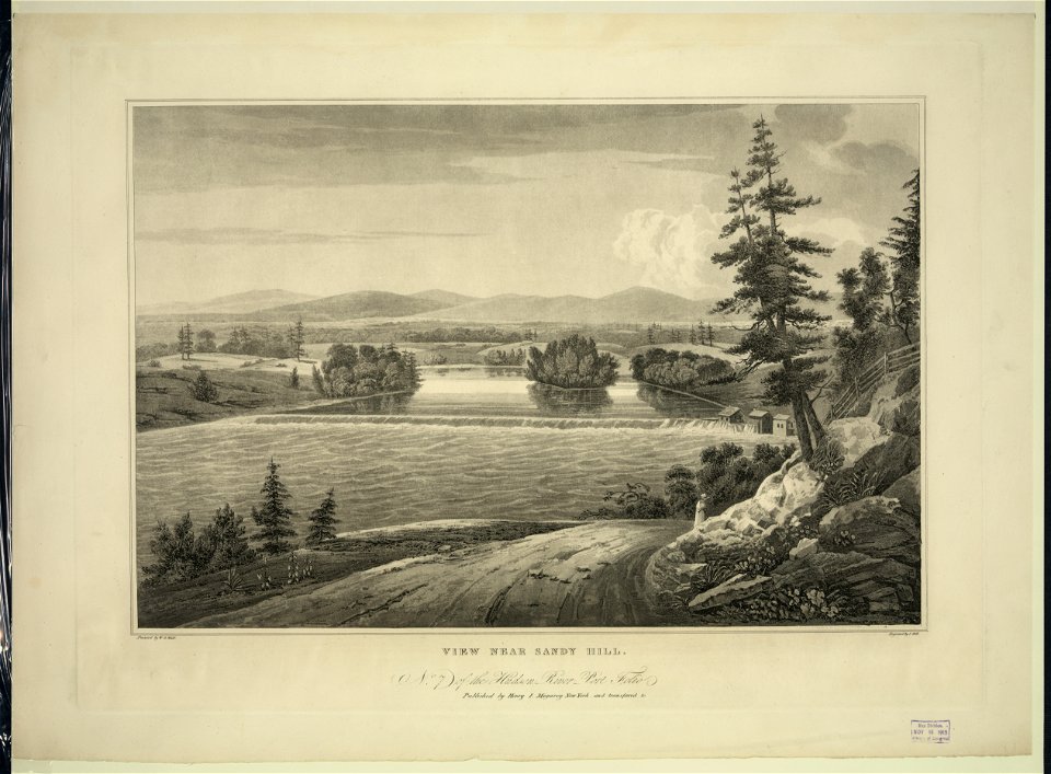 View near Sandy Hill - painted by W.G. Wall ; engraved by I. Hill. LCCN2011661791