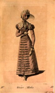 Viennese fashion, 1825 (19). Free illustration for personal and commercial use.