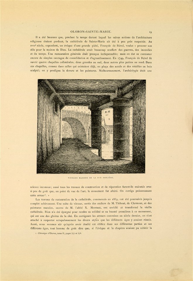 Vieilles maisons de la rue Sablière - Fonds Ancely - B315556101 A LAFOND 1 018