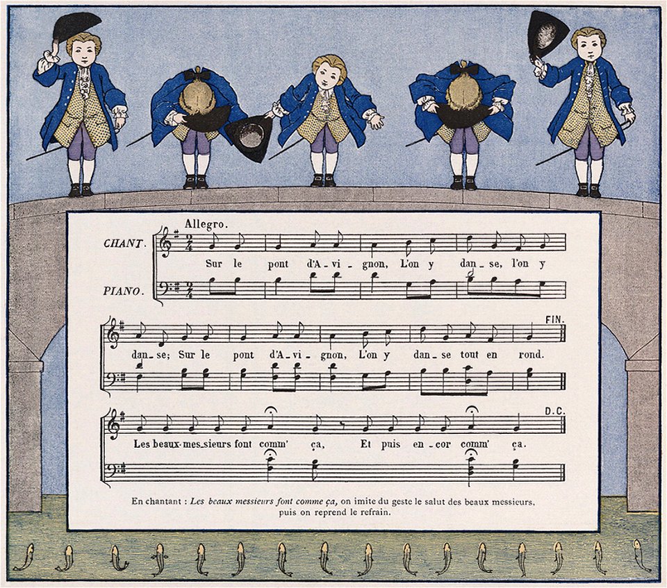 Vielles Chansons et Rondes pour les Petits Enfants 18b