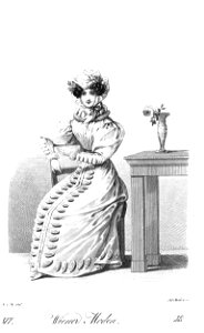 Viennese fashion, 1825 (7)