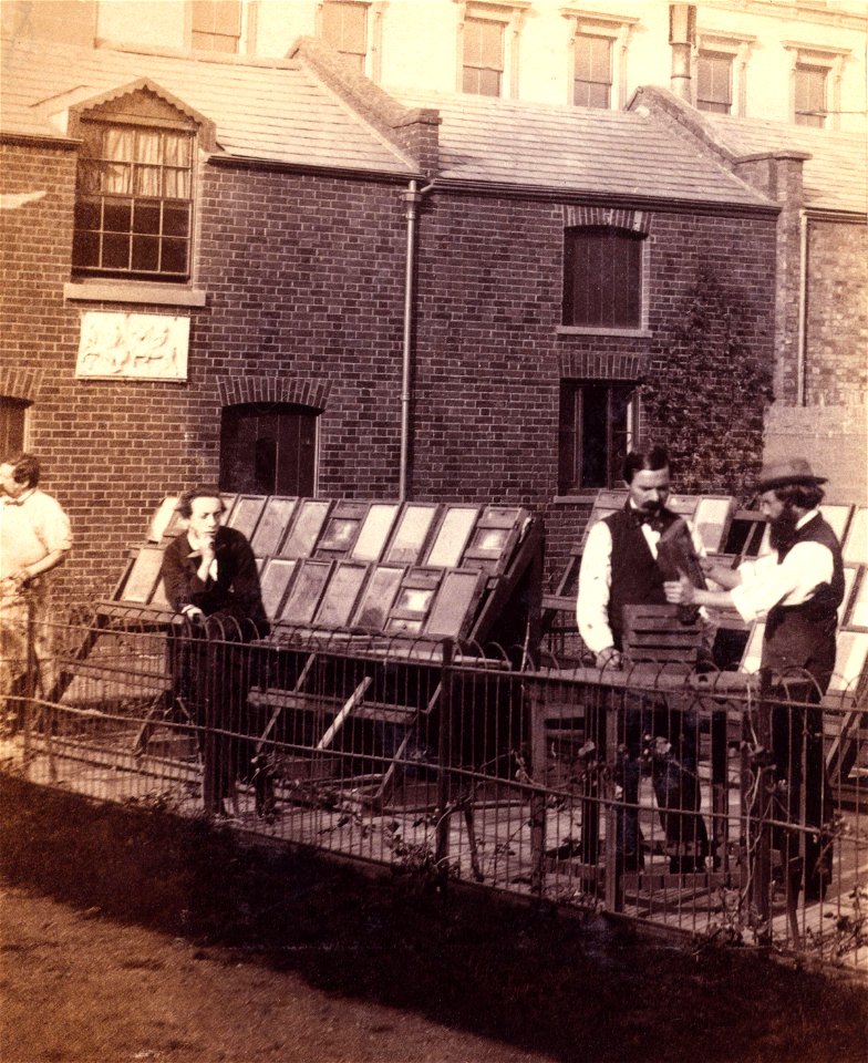 View of Camille Silvy's photographic studio, 38 Porchester Terrace by Camille Silvy (4)