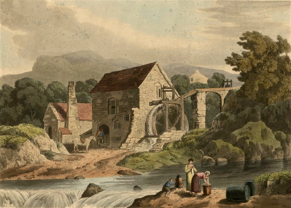 View near Llanrwst, North Wales