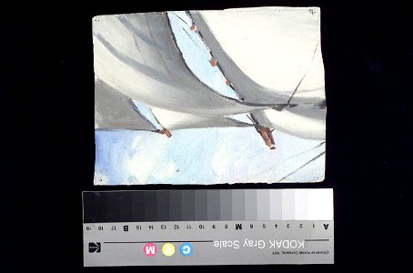 View aloft under sail RMG BHC3935