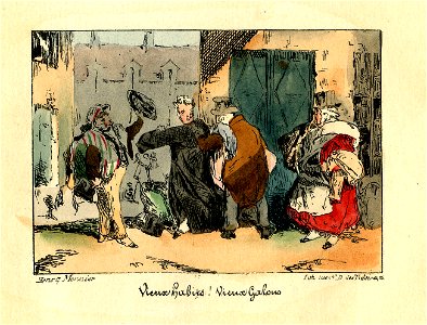 Vieux habits! vieux galons (Old clothes, old pieces of braid) (BM 2006,U.311)