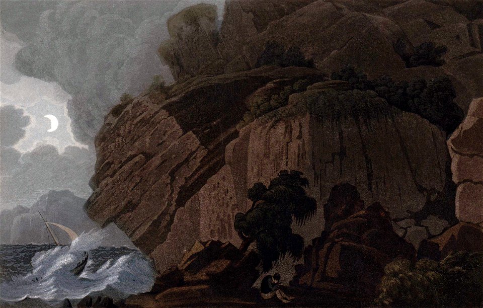 View near Oster Riisöer (JW Edy plate 23)