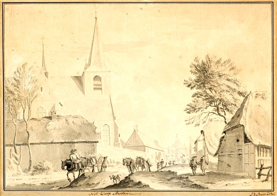 View of Arcen by Jan de Beijer Limburgs Museum G11181