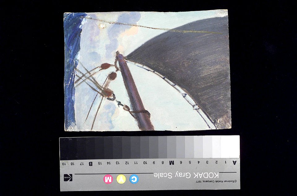 View aloft under sail RMG BHC3933