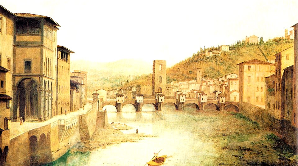 View Of Ancient Florence By Fabio Borbottoni 1820 1902 1 Free Stock Illustrations Creazilla 1553