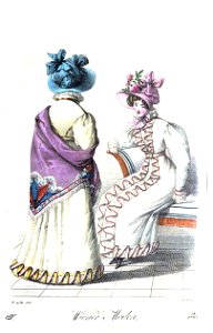 Viennese fashion, 1825 (13). Free illustration for personal and commercial use.