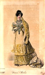 Viennese fashion, 1825 (32). Free illustration for personal and commercial use.