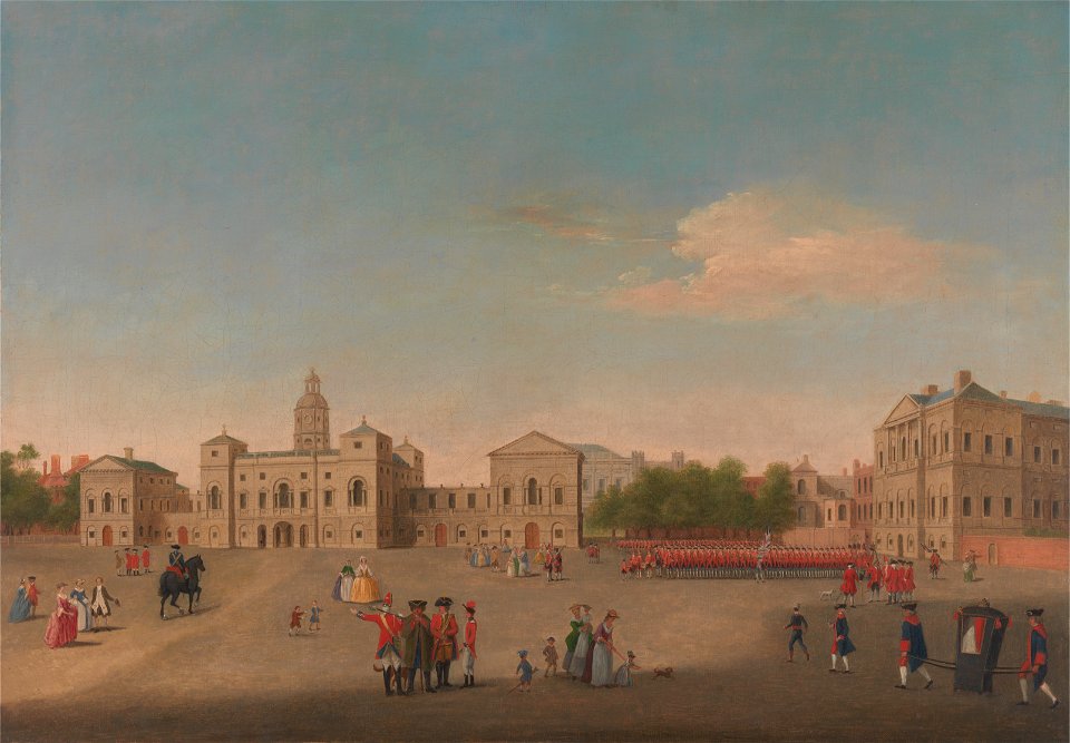 View of Horse Guards and Whitehall - Google Art Project