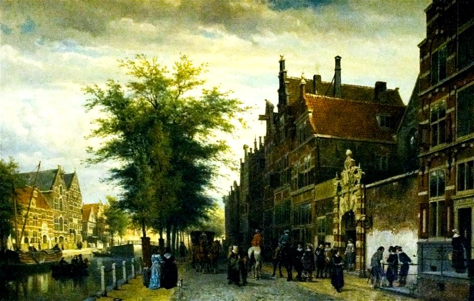 View of Amsterdam, 1879