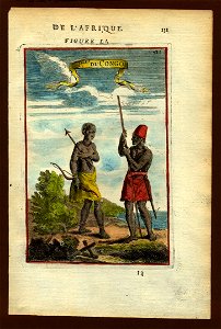 View of Congolese, 1683. Free illustration for personal and commercial use.