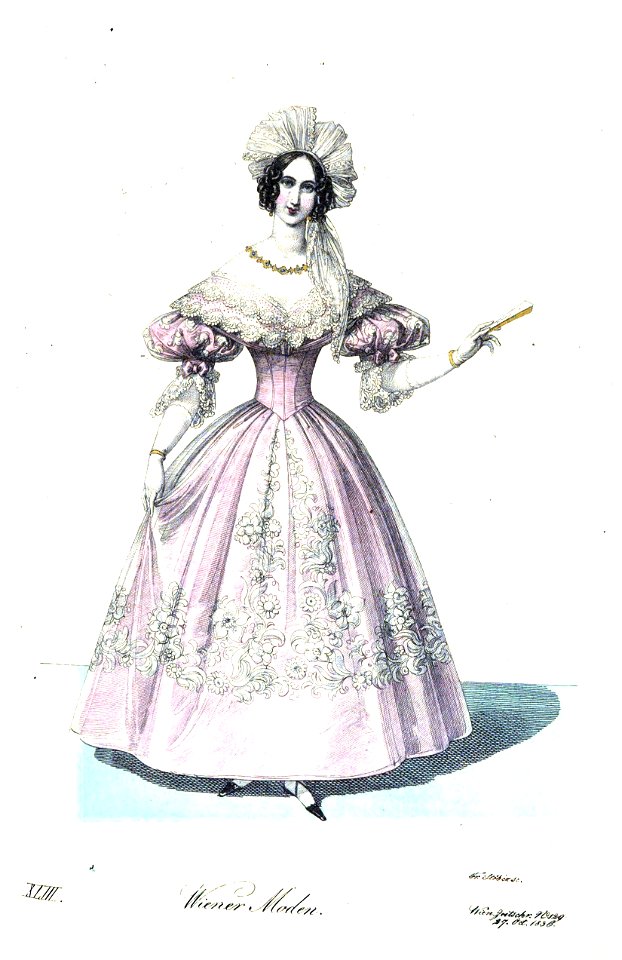 Viennese fashion, 1836-43