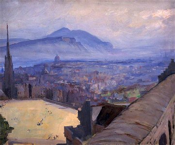 View of Edinburgh from the Castle (38519017516)