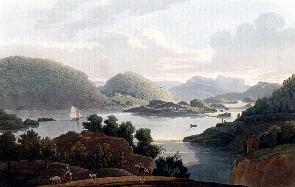 View near Krageröe (JW Edy plate 25)
