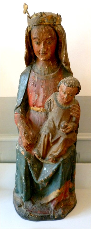 Vierge à l'enfant en majesté