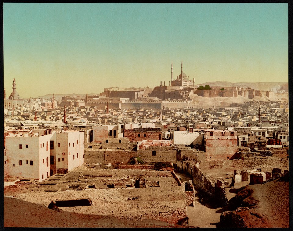 Vieux Caire, Citadelle et Mokattam LCCN2017657139