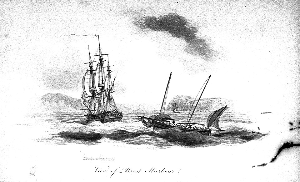 View of Brest Harbour RMG PU1505