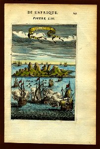 View of Ascension Island, 1683