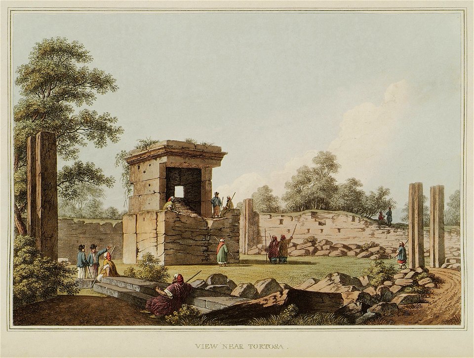 View near Tortosa - Mayer Luigi - 1810