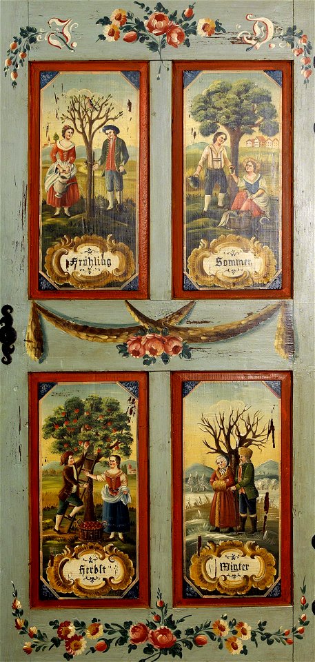 Vierjahreszeitenkasten detail