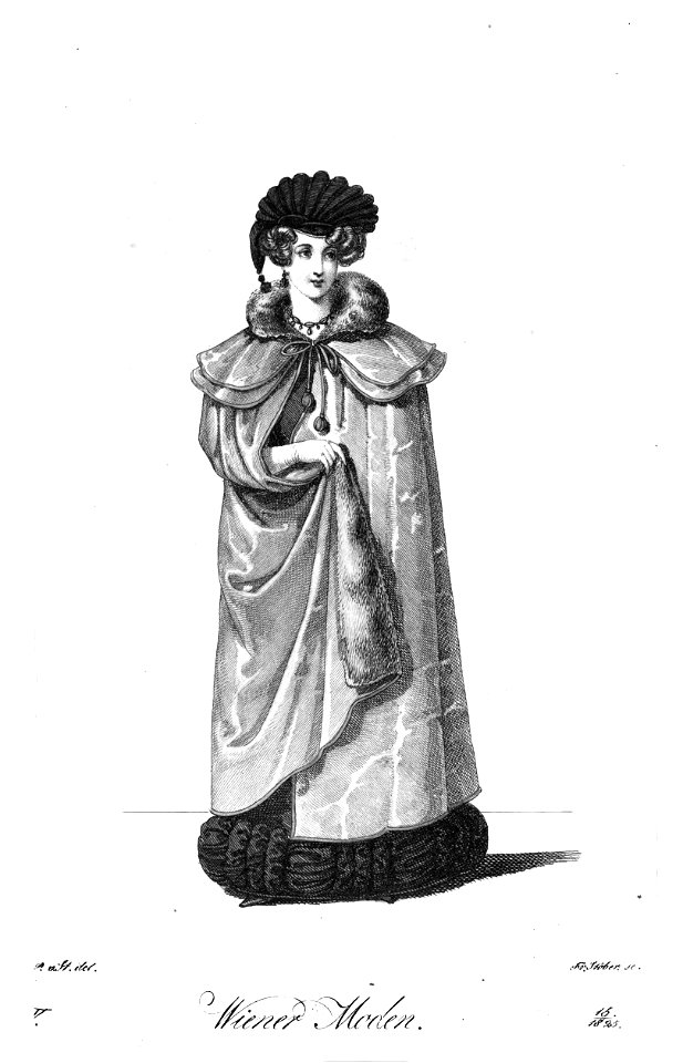 Viennese fashion, 1825 (14)