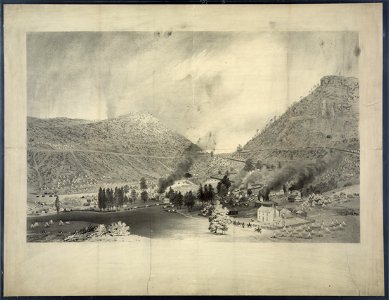 View of Cumberland Gap, from the south LCCN2013645292