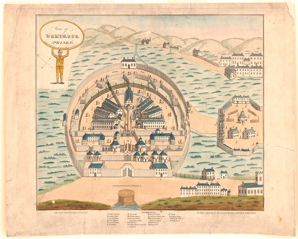 View of Dartmoor Prison LCCN2003689336
