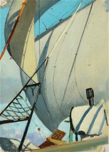 View aloft under sail RMG L8792