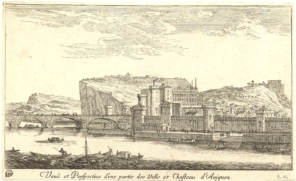 View Avignon Silvestre 1654