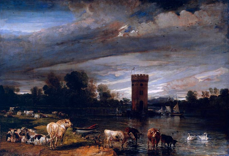 View in Tabley Park by James Ward 1813-1818
