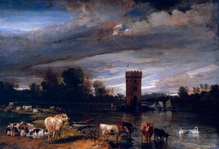 View in Tabley Park by James Ward 1813-1818